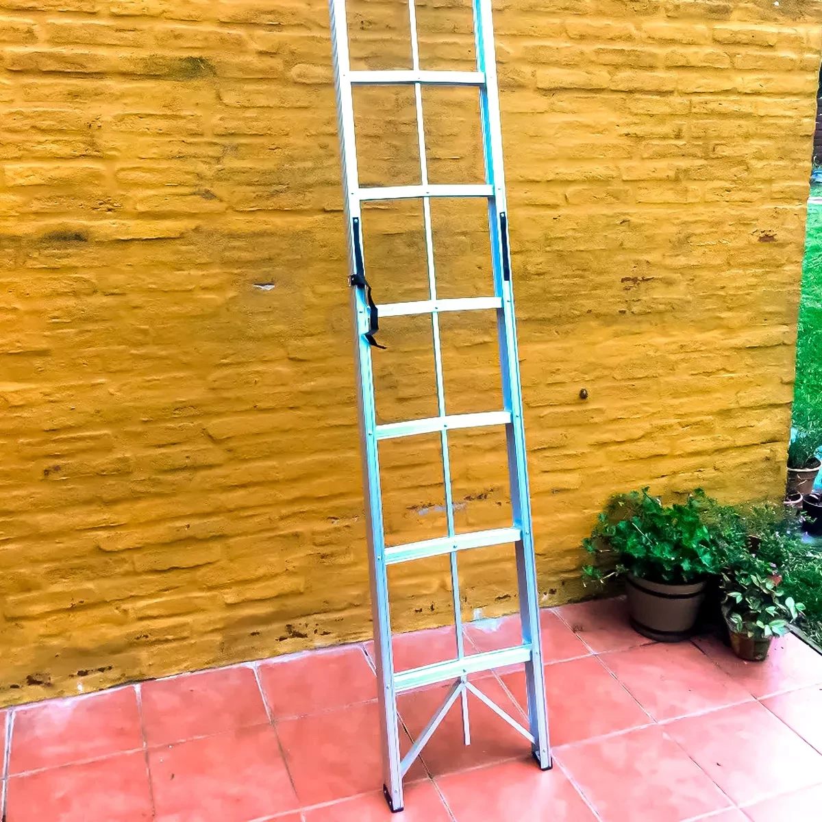 SuperStep Sklopive Štapne Alu Merdevine 206cm 6 Gazišta